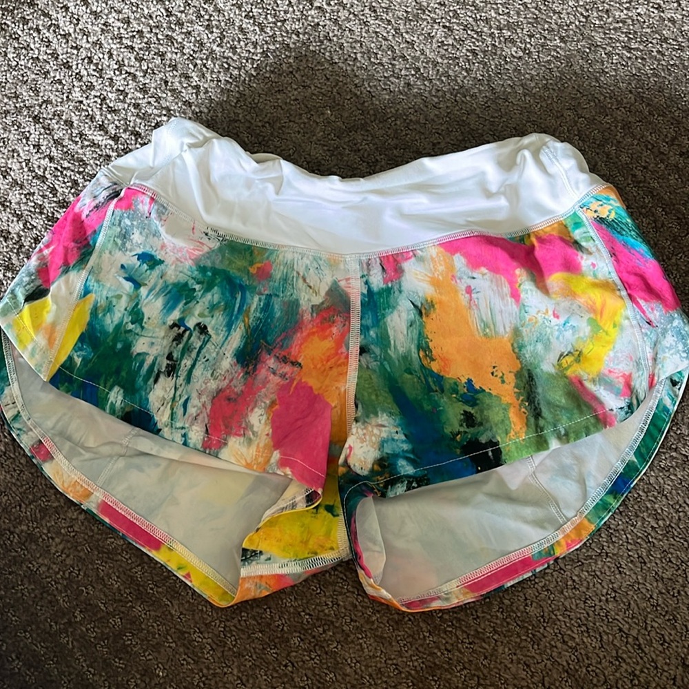 Colorful lululemon shorts